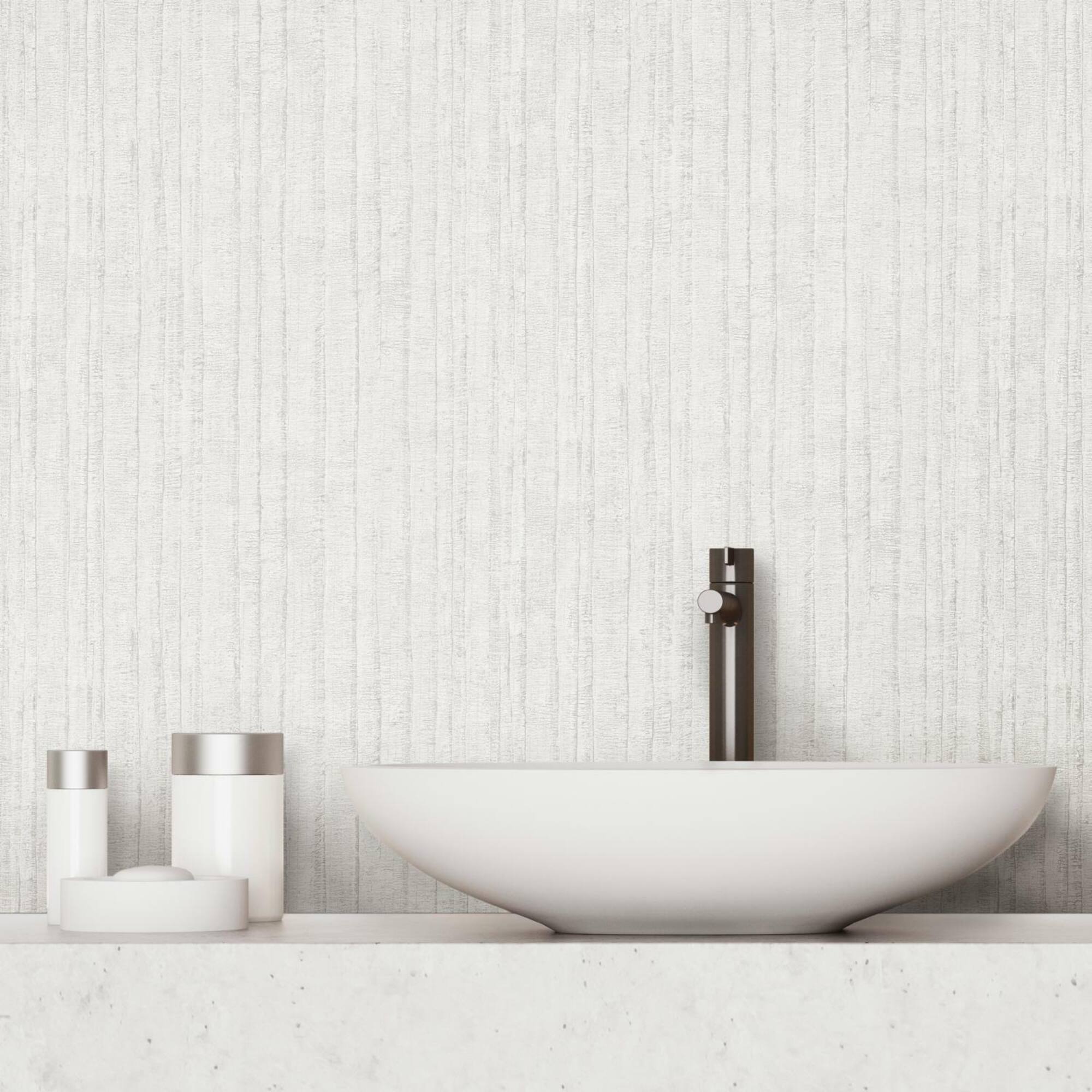 RoomMates Crackled Stria Texture Peel & Stick Wallpaper